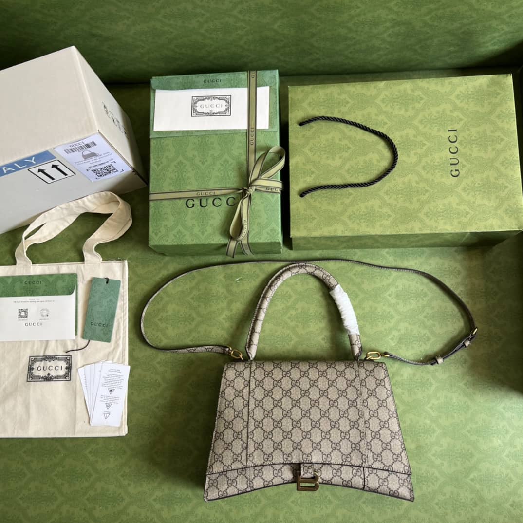 Gvc*1 Bag Dupes x Ba1en*iaga  Hourglass Medium 681696