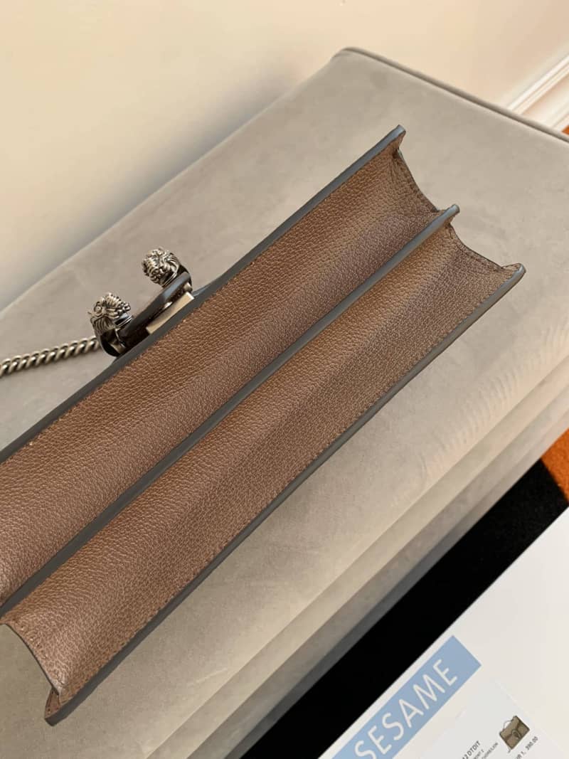 Gvc*1 Dionysus GG Top Handle Bag Replica Brown 621512