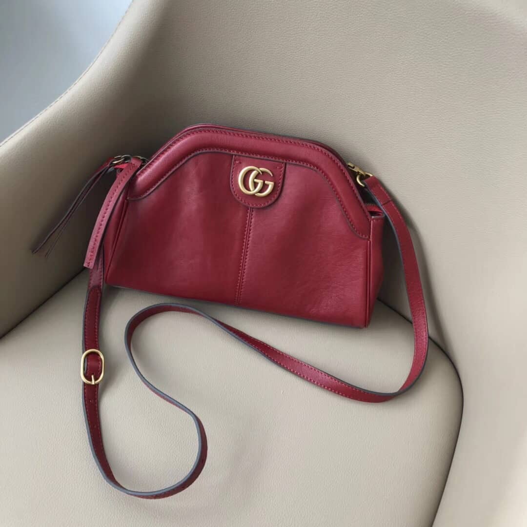 Gvc*1 Belle Marmont Feline Small Crossbody Bag Replica Red 524620