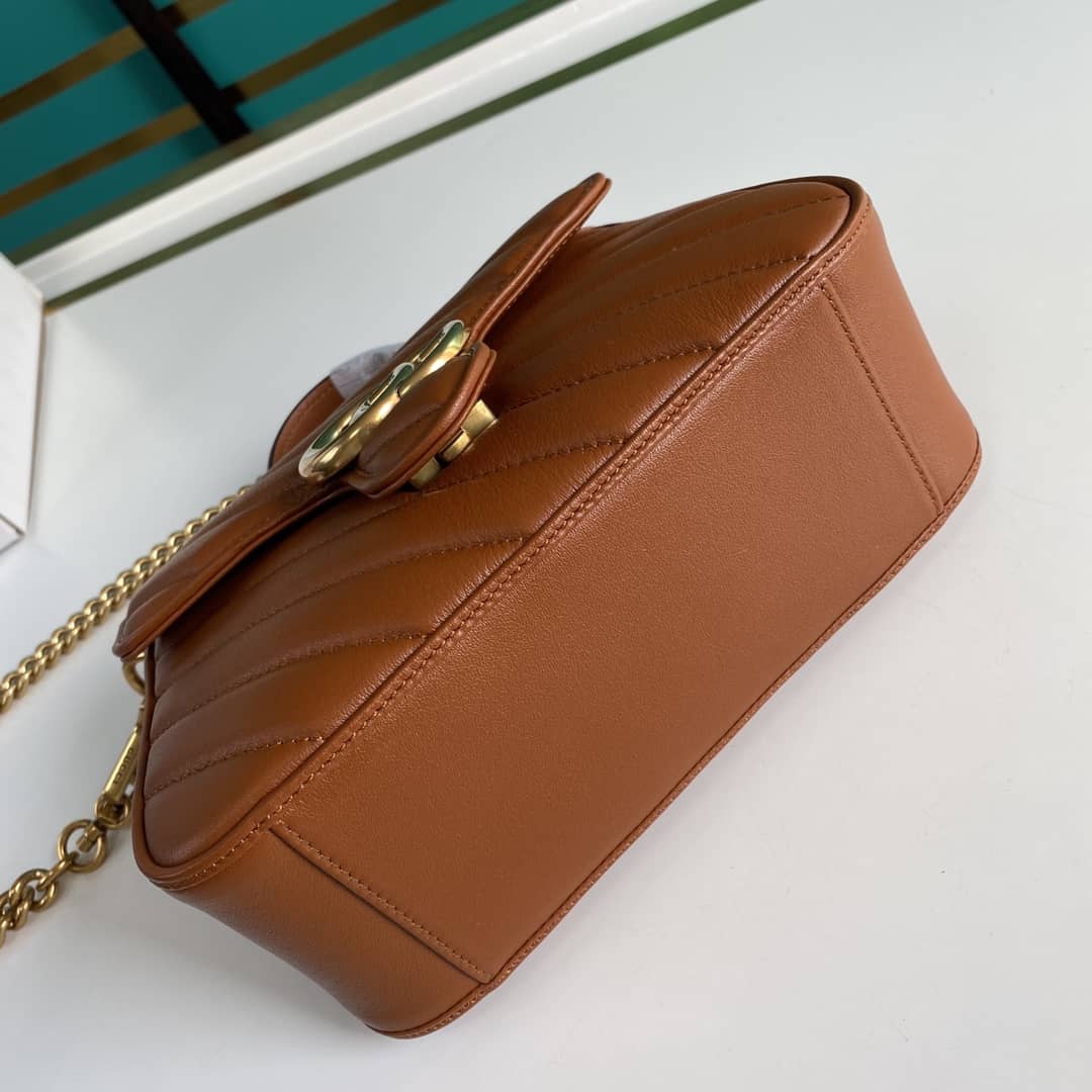 Gvc*1 Marmont GG Mini Top Handle Bag Replica 583571