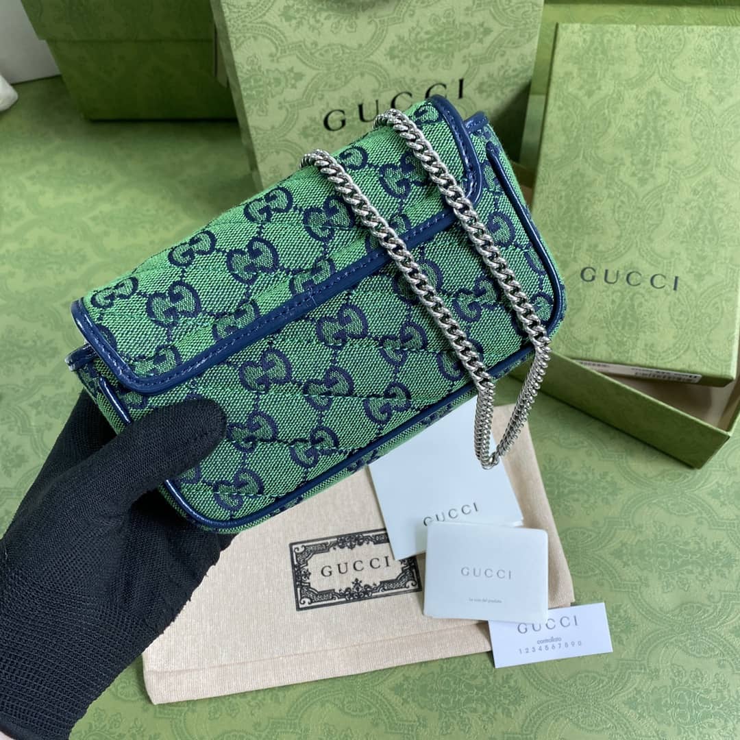 Gvc*1 GG Marmont Matelassé Mini Crossbody Bag Replica 476433