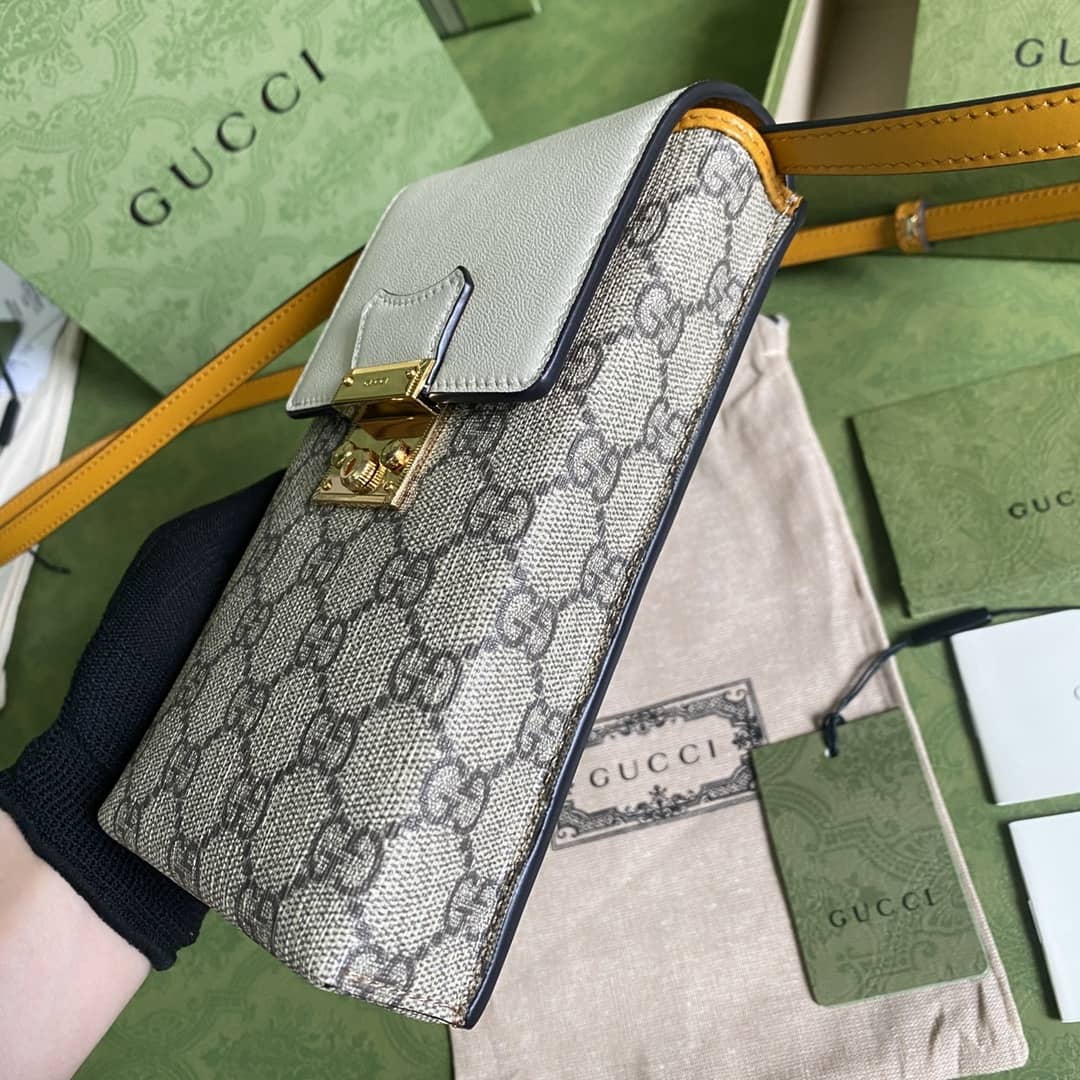 Gvc*1 Padlock Mini Phone Bag Replica 658229