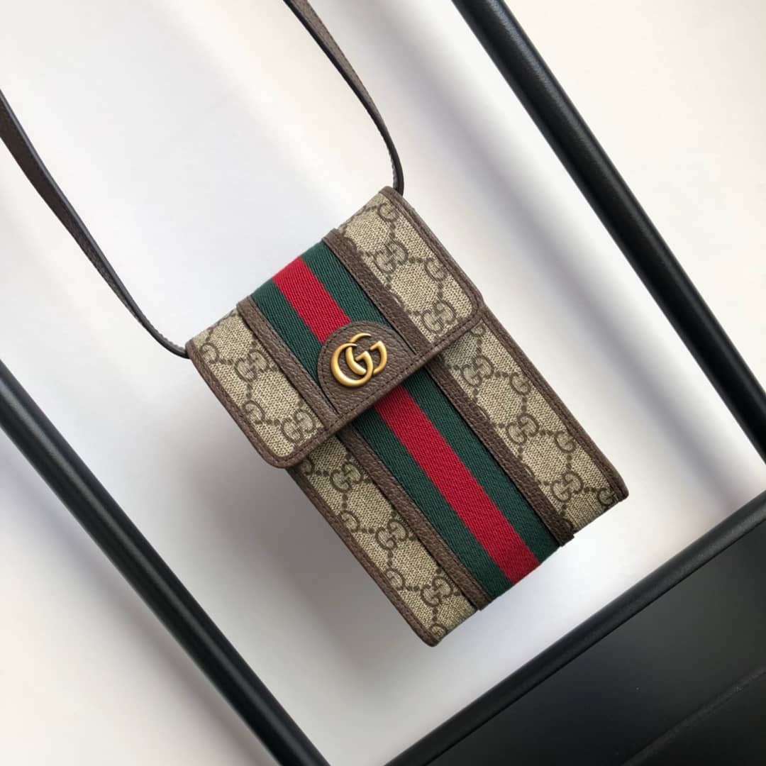 Gvc*1 Ophidia GG Mini Bag Replica Brown 625757