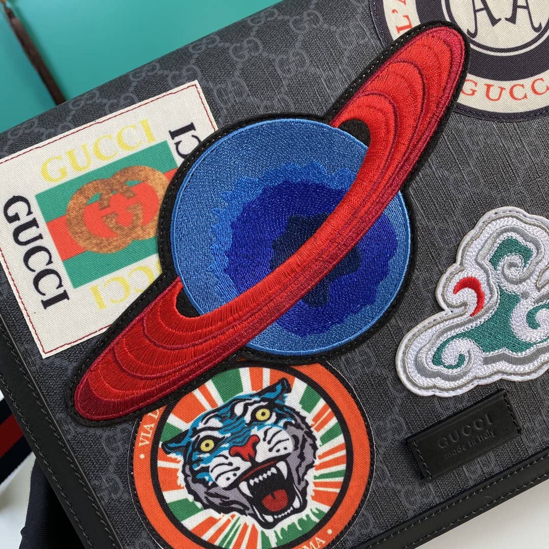 Gvc*1 Courier GG Svp*me Shoulder Bag Replica 474138