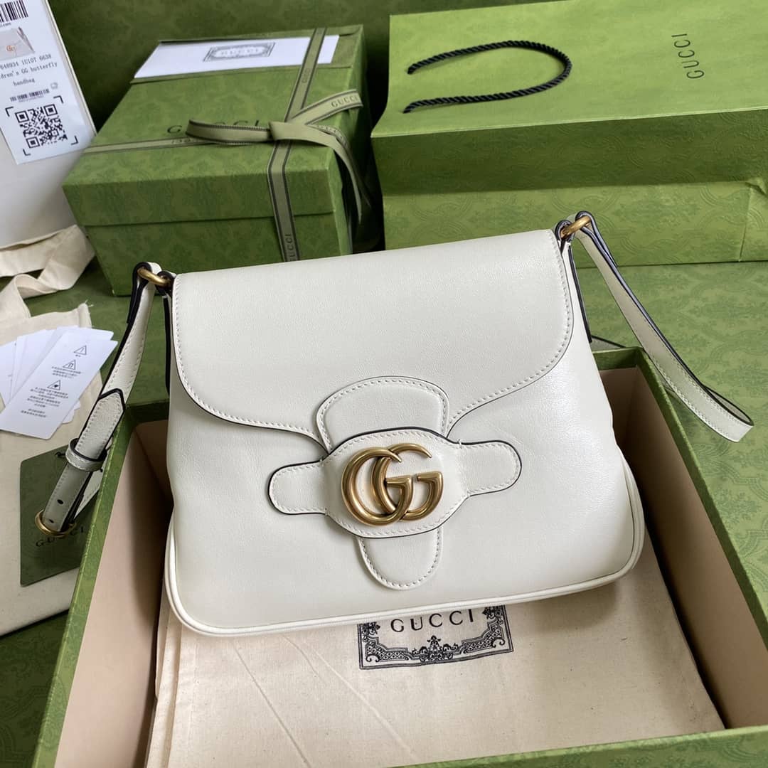 Gvc*1 Double G Messenger Shoulder Bag Replica 648934