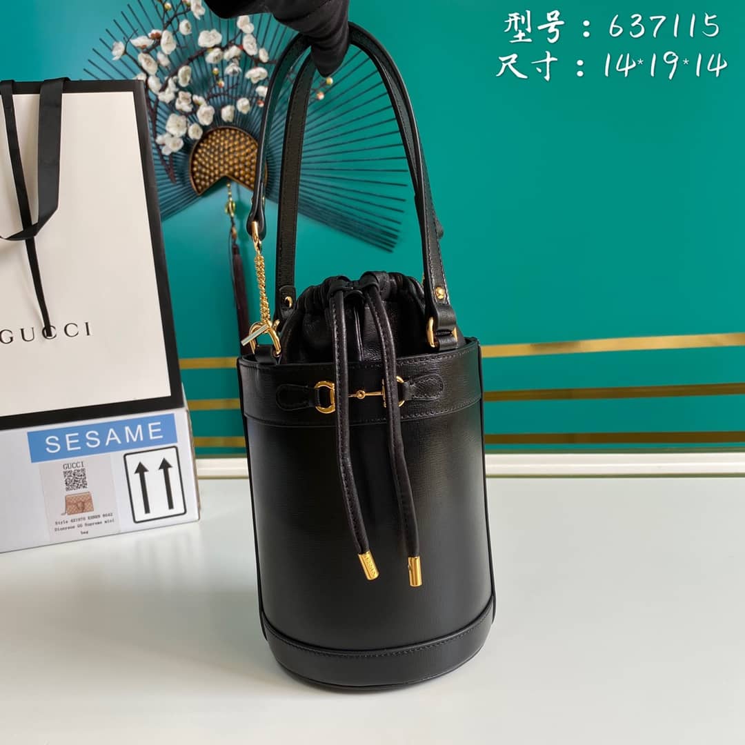 Gvc*1 Horsebit 1955 Small Bucket Bag Replica 637115