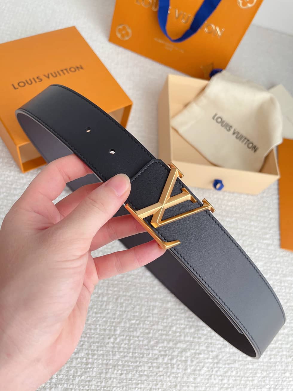 7 Star L0vis Vvtt0n Leather Belt 40mm