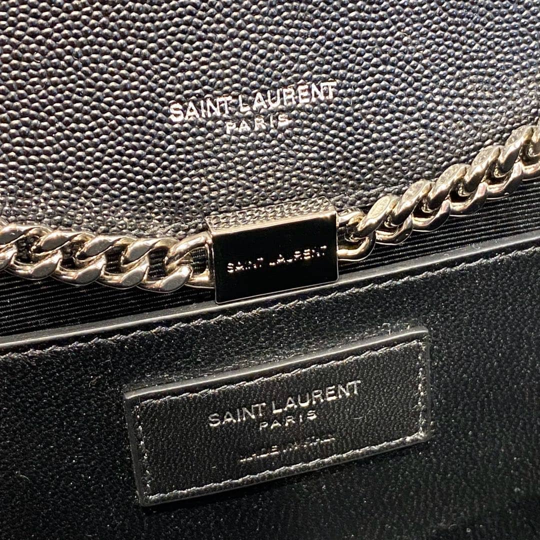 Y51 Dupes Bags Sa1nt Lau*nt Kate Embossed Leather Medium Bag