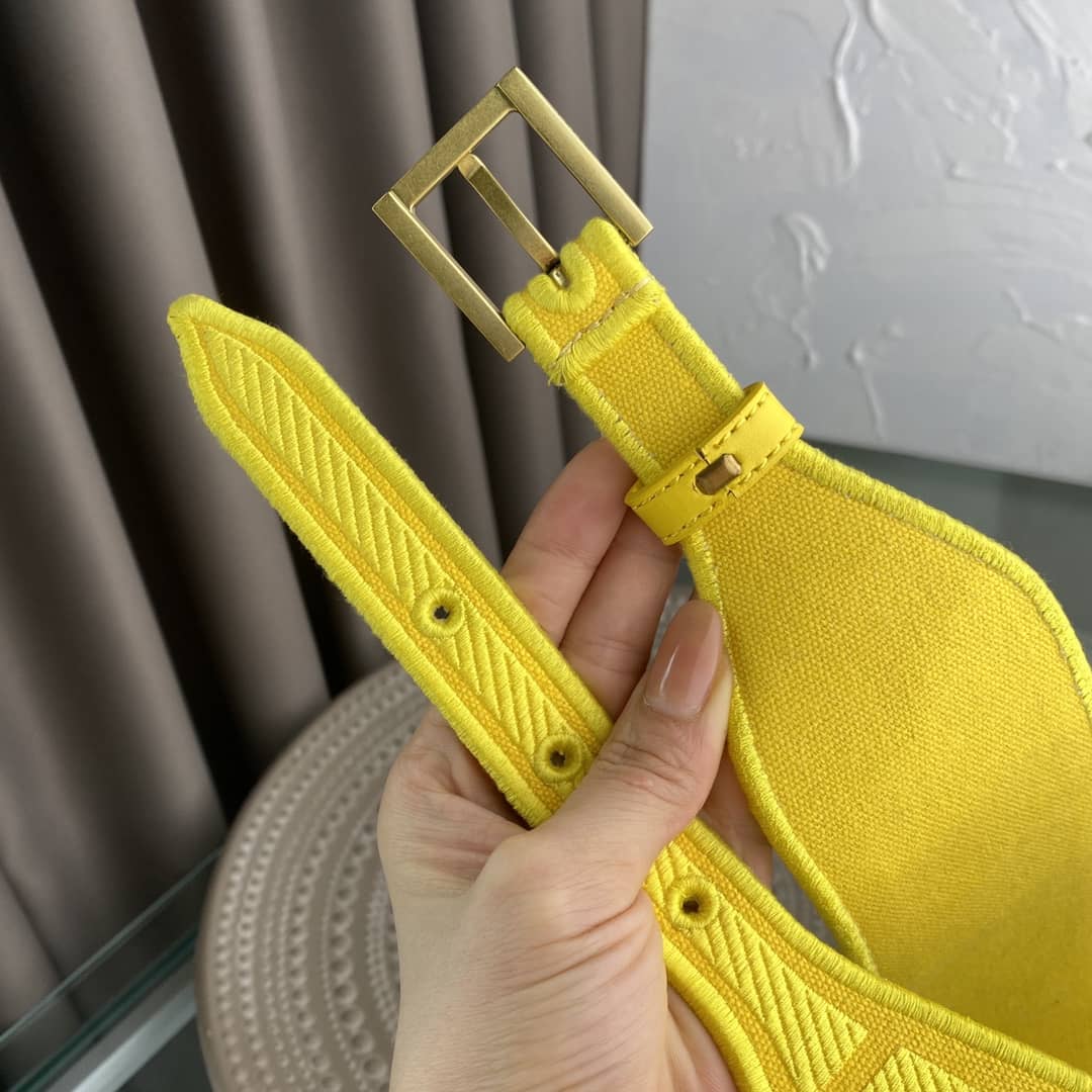 Knockoff F**di Logo Belt 60mm