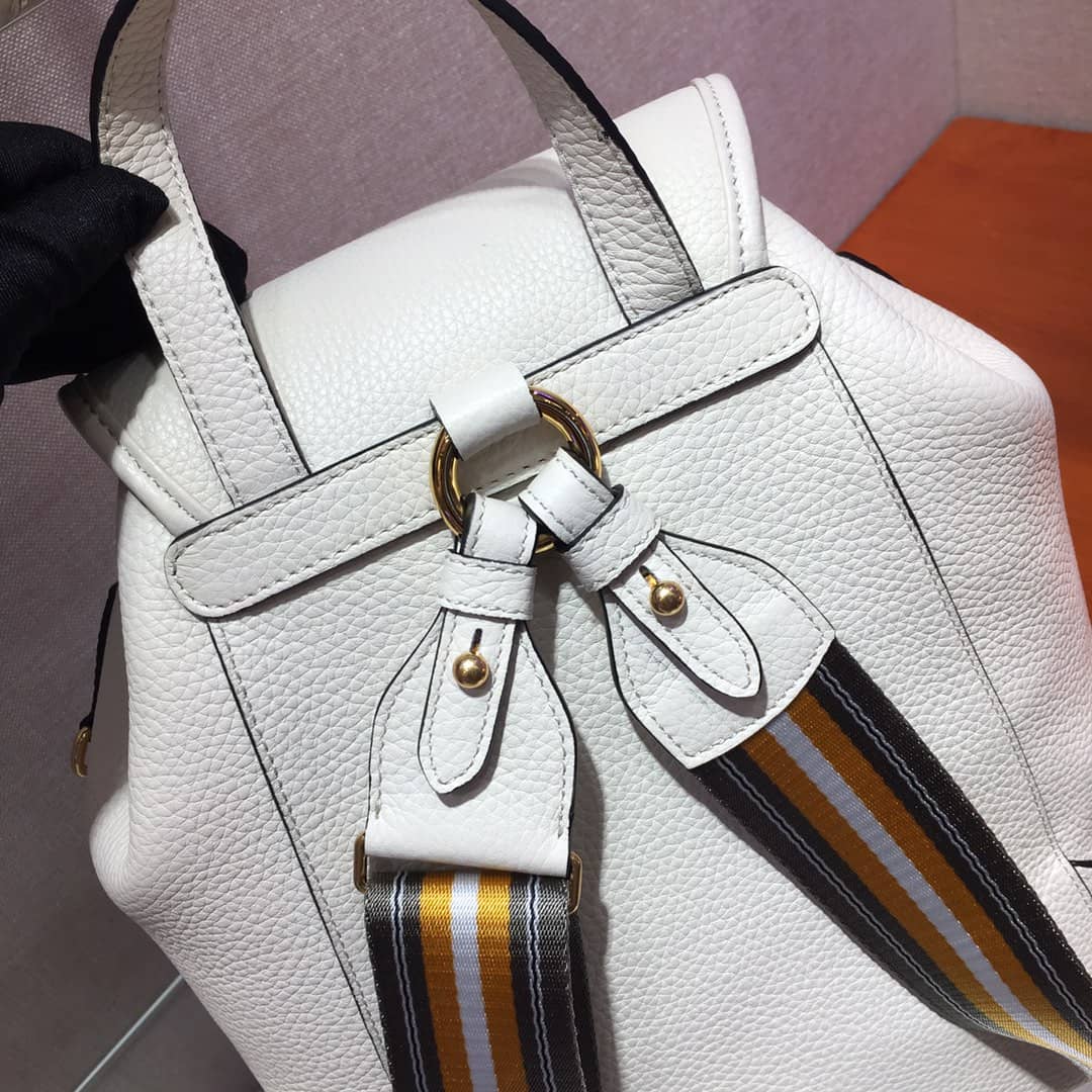 Pra*a Backpack Dupe Calf Leather Leather