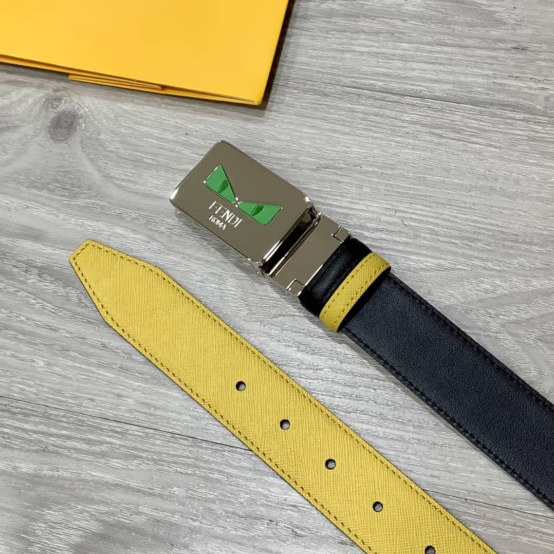 Knockoff F**di Logo Belt 35mm