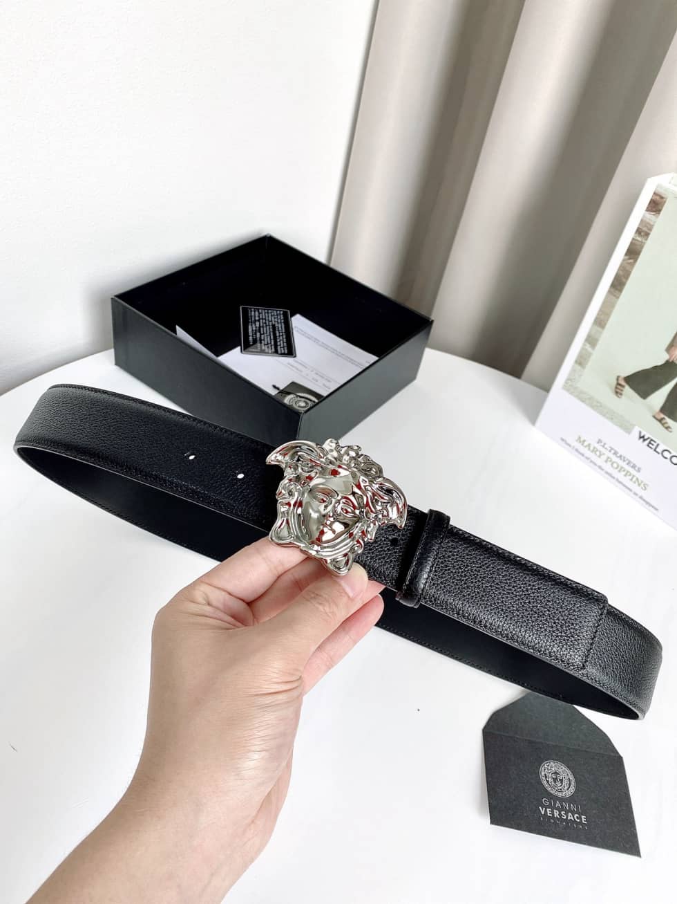 Replica Versace Buckle Belt 38mm