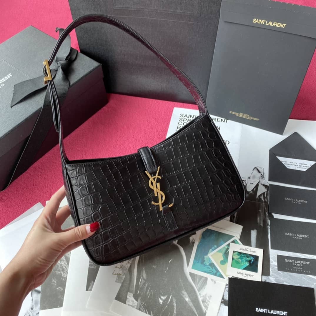 Y51 Dupes Bags Le 5  7 Smooth Leather Replica Hobo Bag