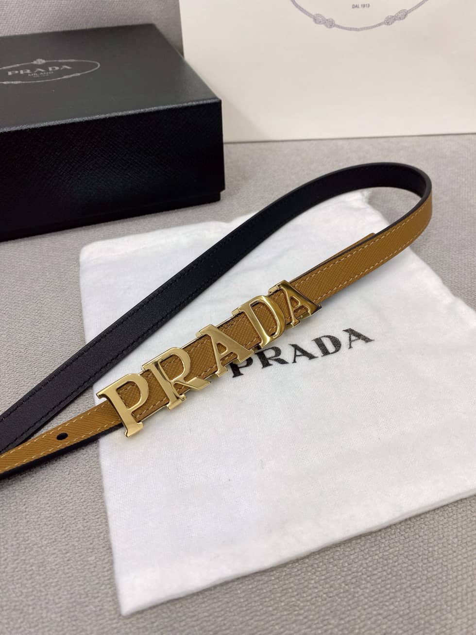 High Quality Pra*a Belt 15mm For Lady