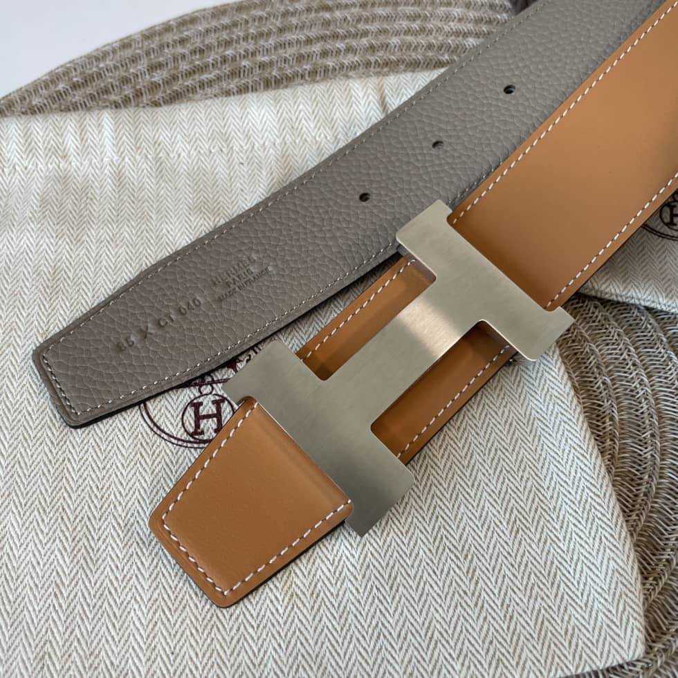 7 Star H**me5 Leather Belt 38mm