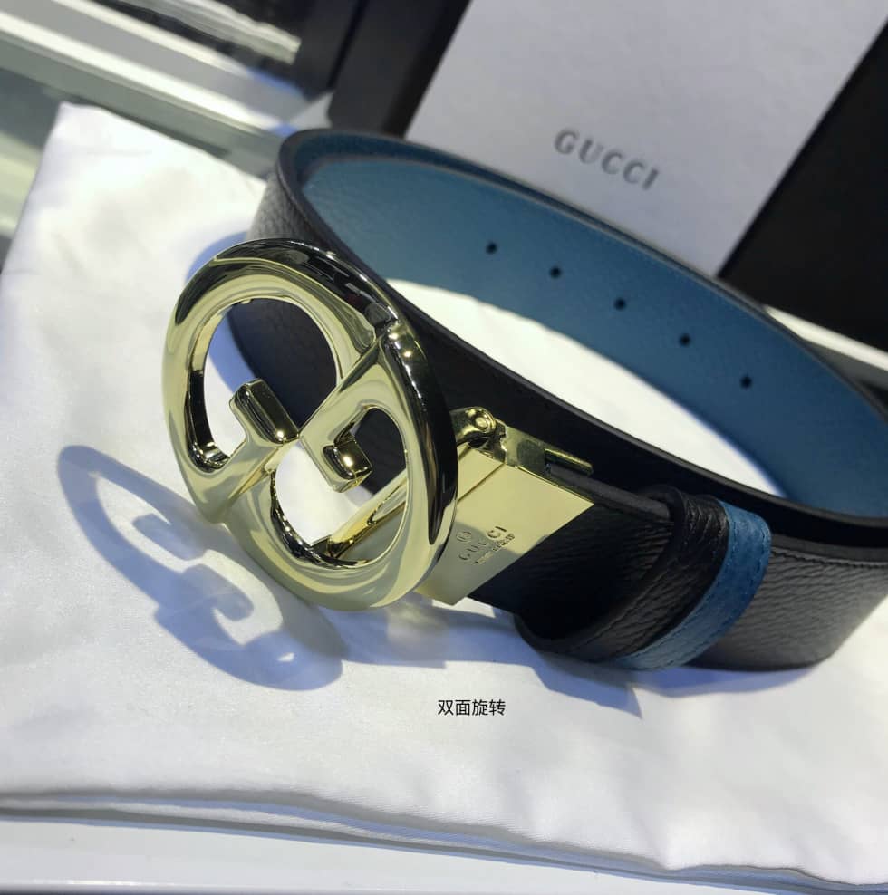 7 Star Gvc*1 Leather Belt 37mm