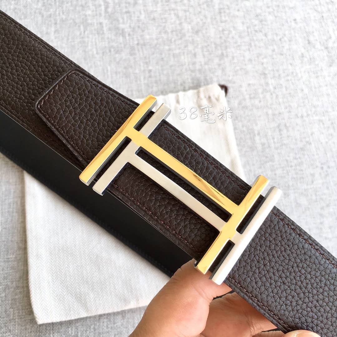 Fake H**me5 Logo Belt 38mm