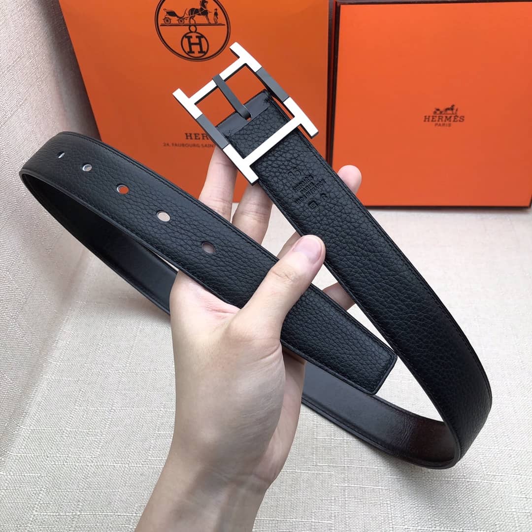 7 Star H**me5 Leather Belt 32mm