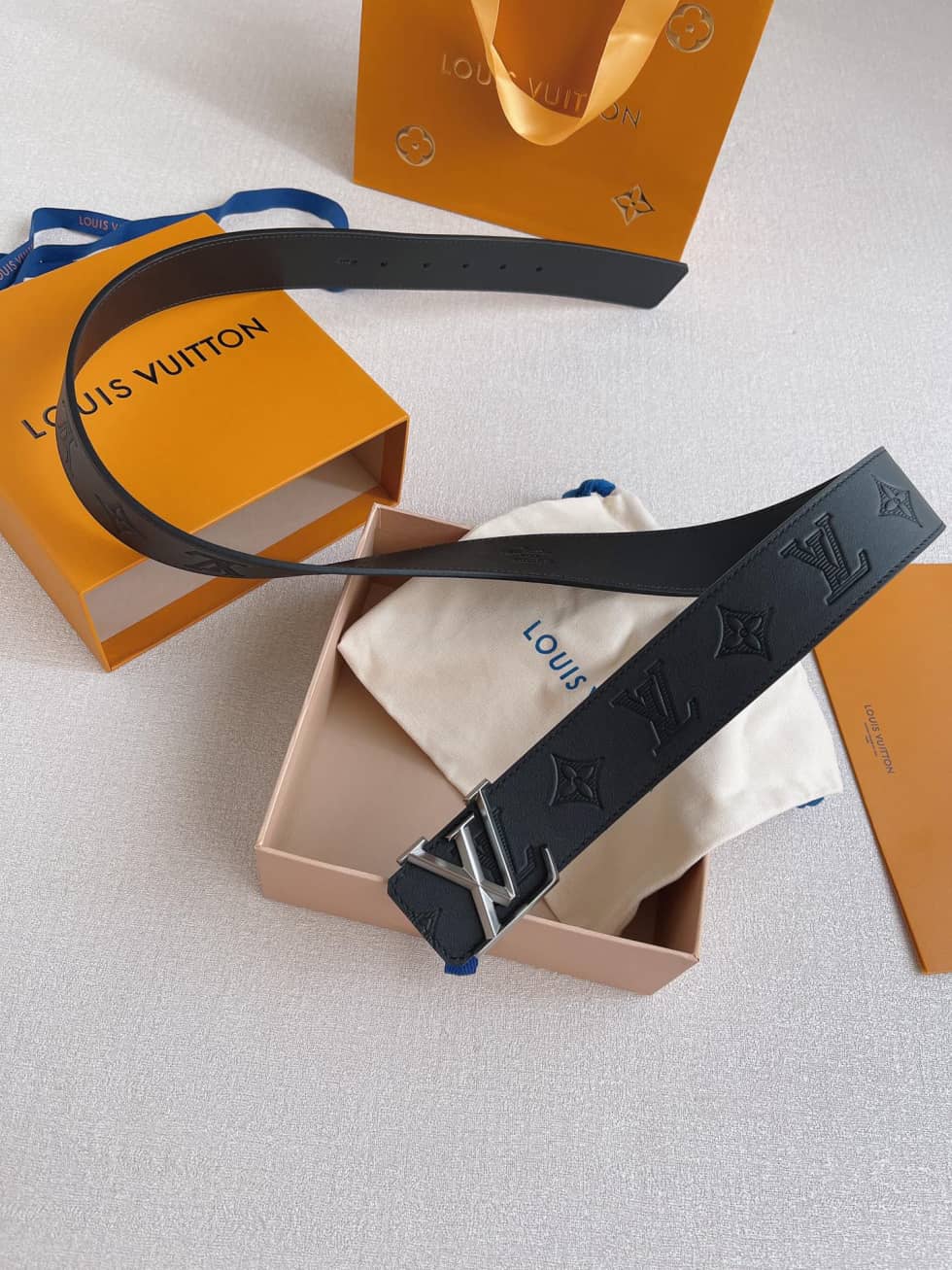 Knockoff L0vis Vvtt0n Logo Belt 40mm