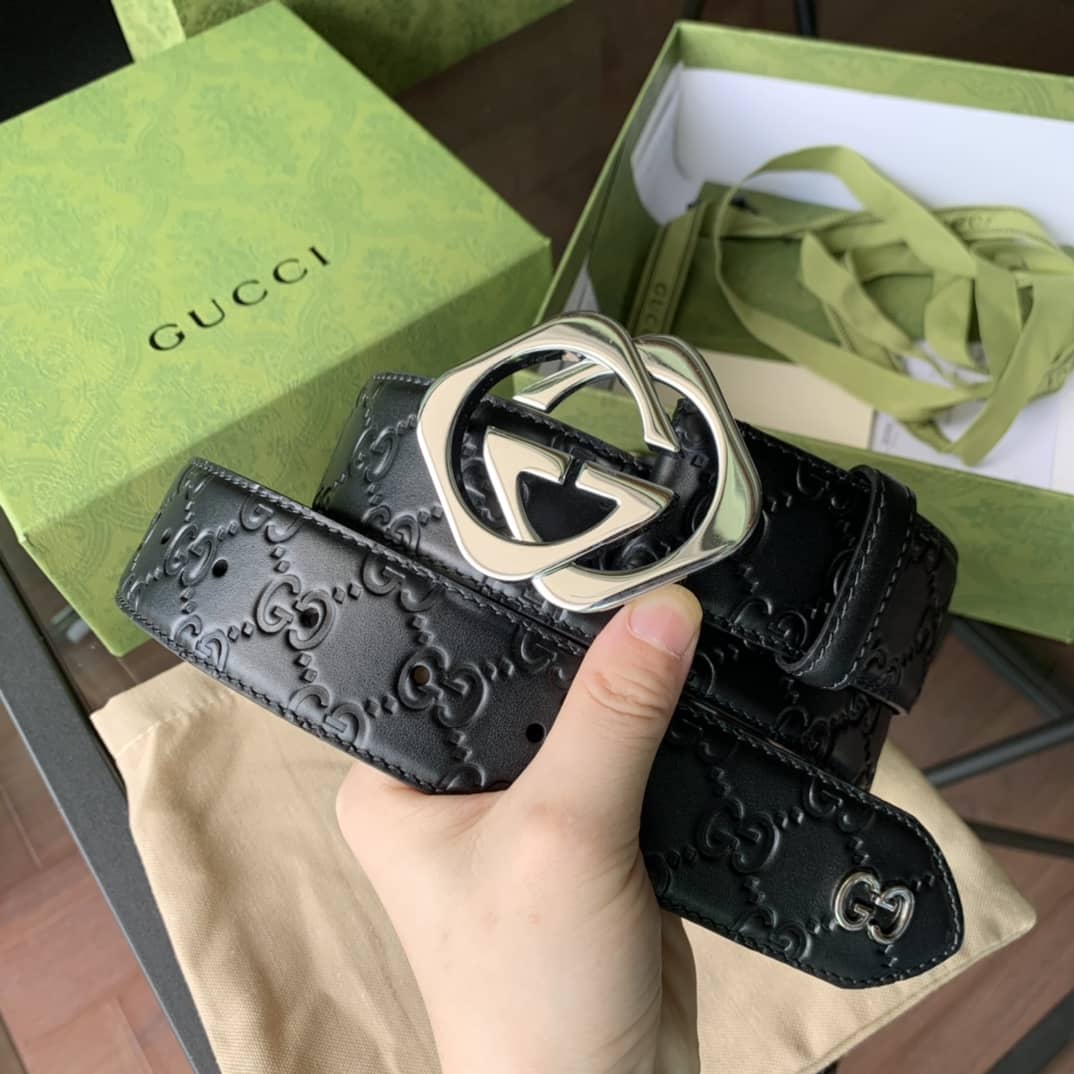 Fake Gvc*1 Logo Belt 38mm