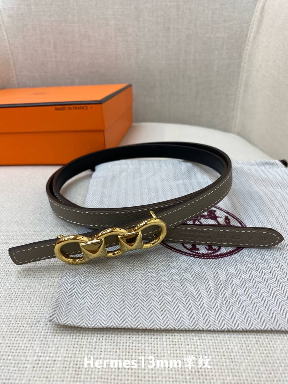 Wholesale H**me5 Logo Belt 13mm For Lady
