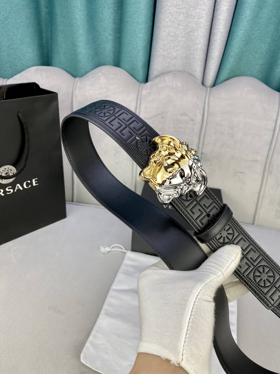 Wholesale Versace Logo Belt 40mm