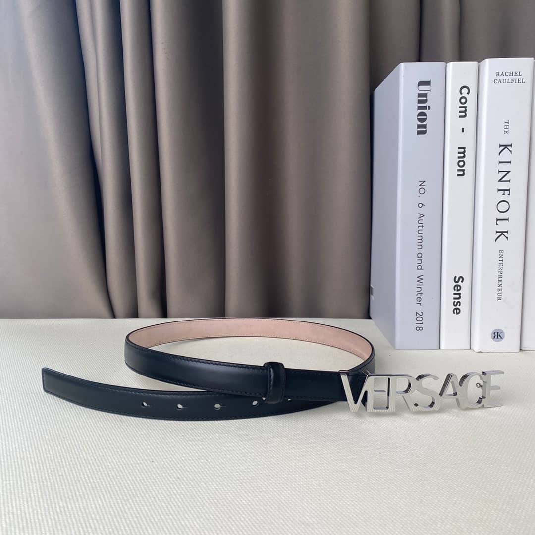 Fake Versace Logo Belt 20mm For Lady