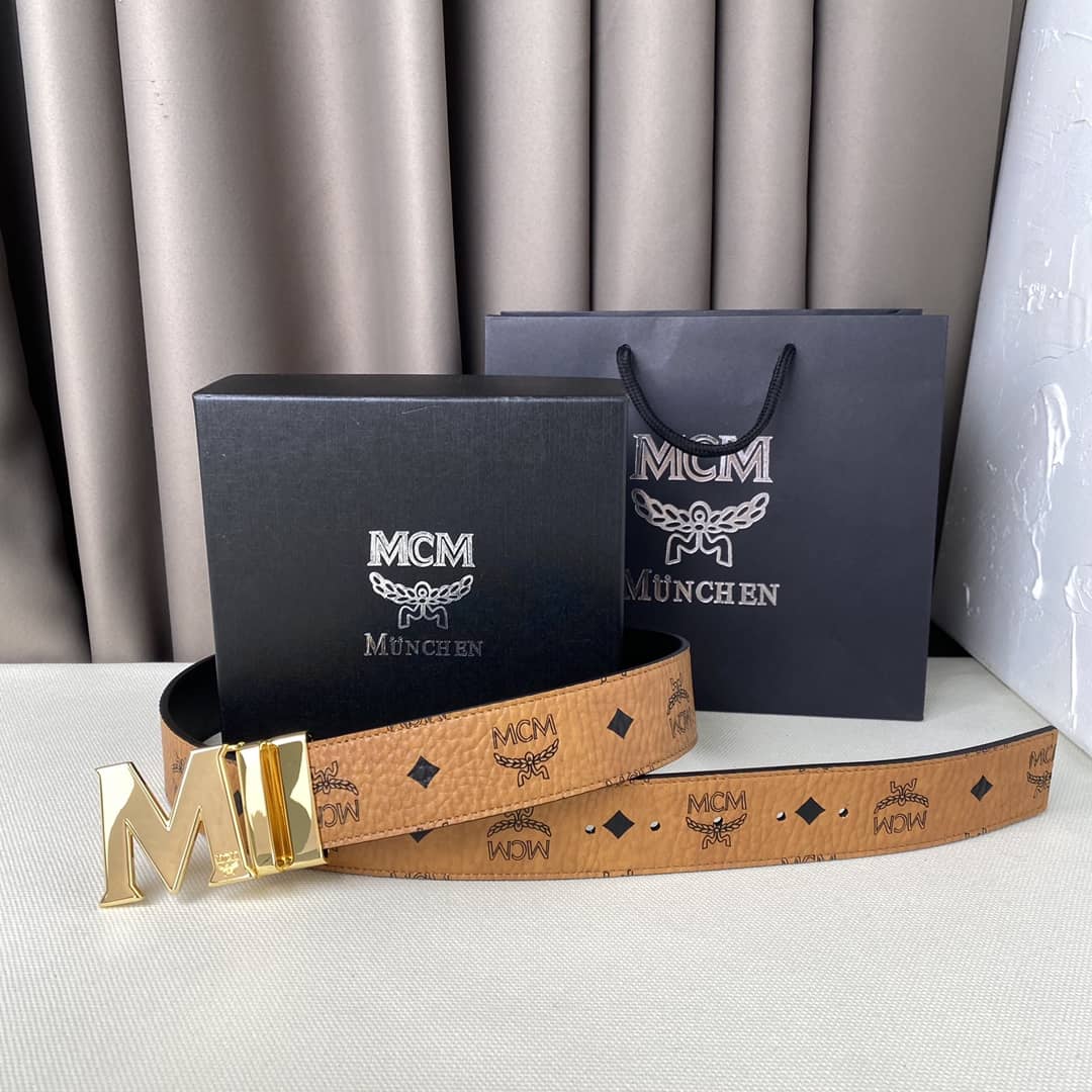 Fashion Unisex MCM Classic AAA+ Belt 40mm