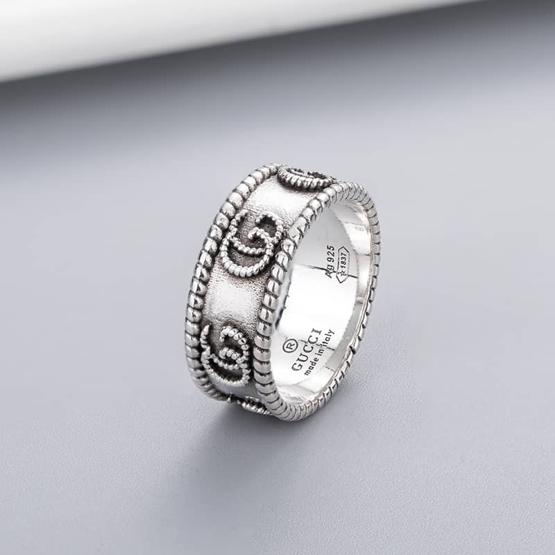 Fake Gvc*1 Logo Ring