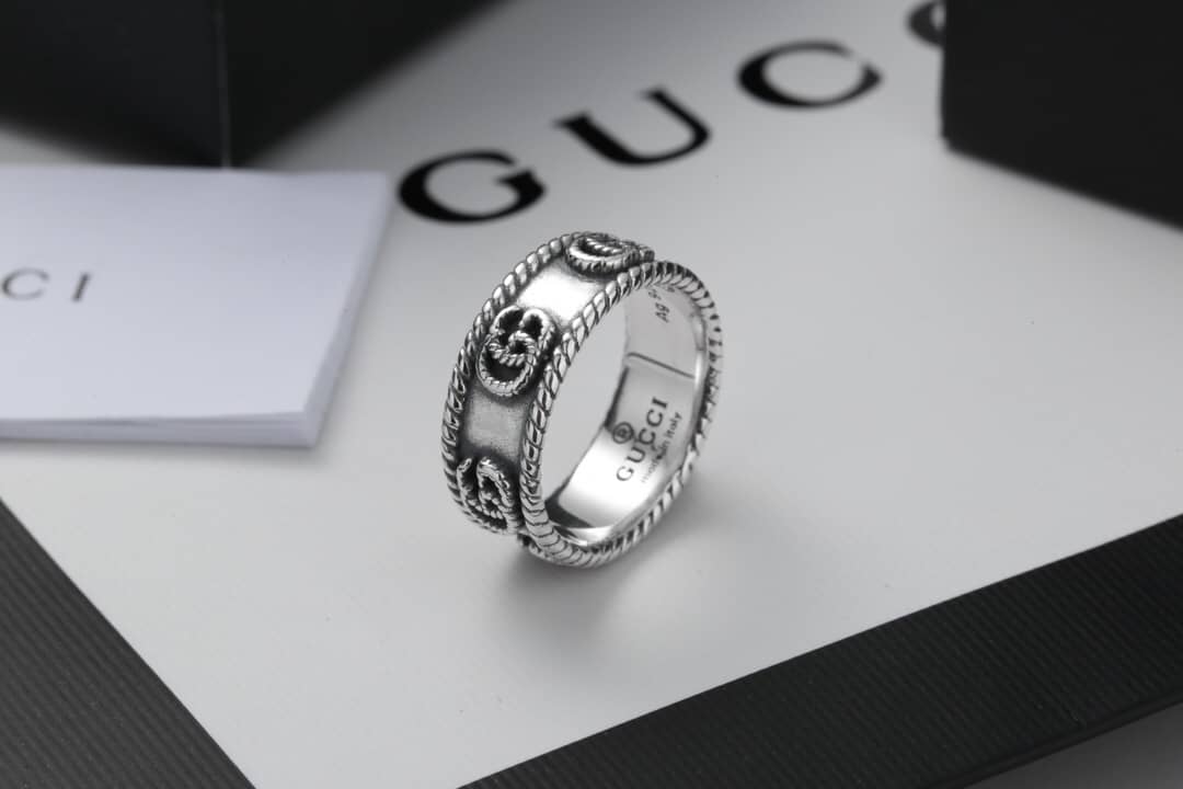 Fake Gvc*1 Logo Ring