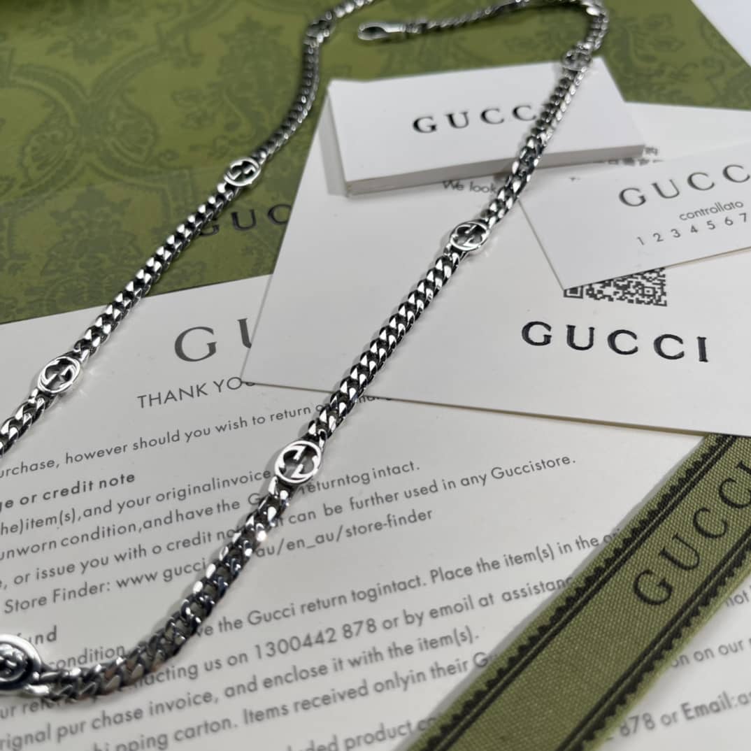 Wholesale Gvc*1 Logo Necklace