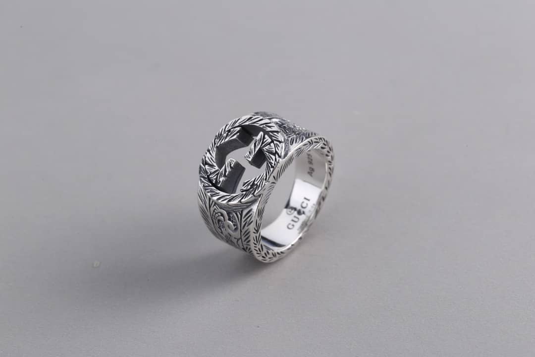 Knockoff Gvc*1 Logo Ring