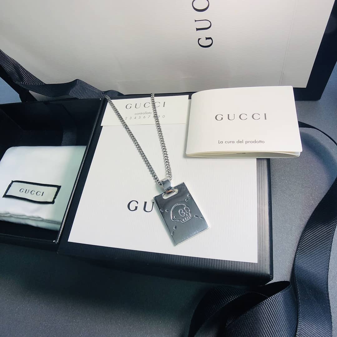 Knockoff Gvc*1 Logo Necklace