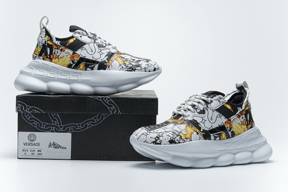 Versace CHAIN REACTION White Black Yellow(SP Batch)