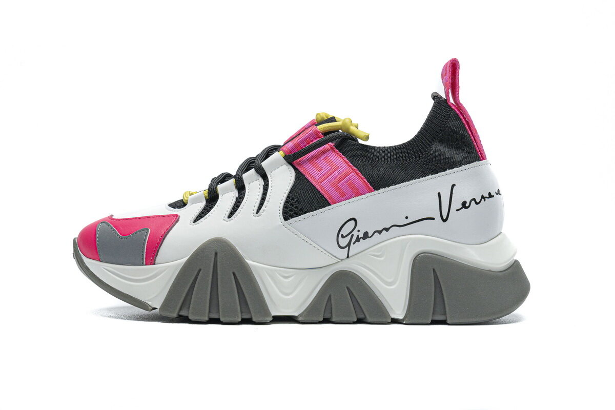 Versace TRIGRECA Jogging White Grey Pink(SP Batch)