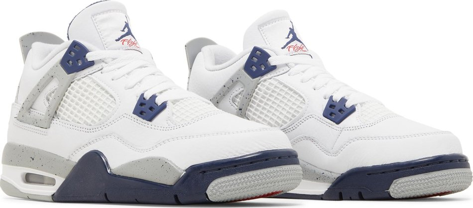 Jordan Reps 4 Retro GS  Midnight Navy  408452-140 Reps