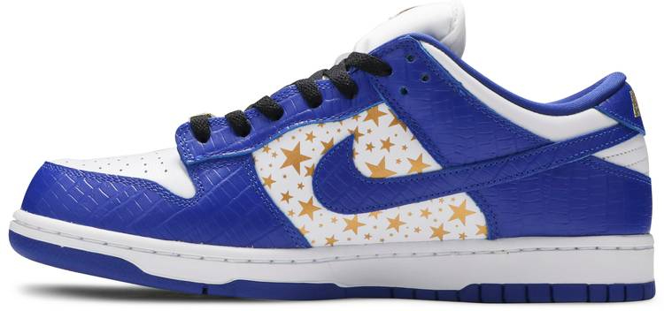 Svp*me x Dunk Low OG SB QS  Hyper Royal  DH3228-100