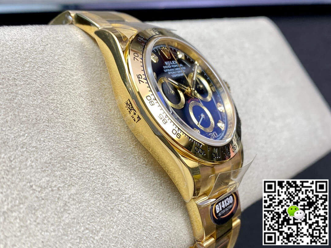 Replica R01ex Daytona M116508-0016 1:1 Best Edition BT Factory Black Dial