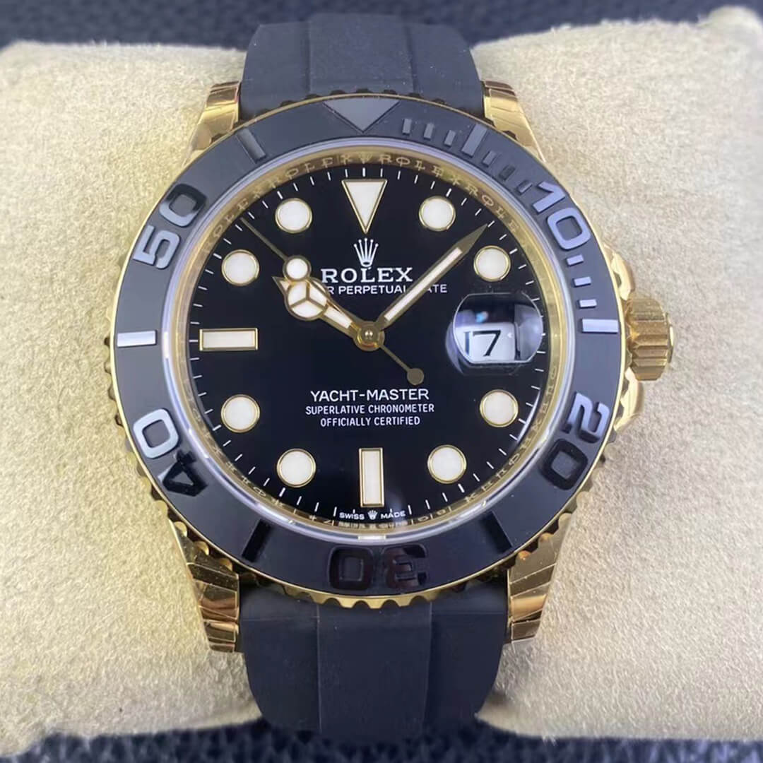 Replica R01ex Yacht Master M226658-0001 42MM 1:1 Best Edition VS Factory Black Dial