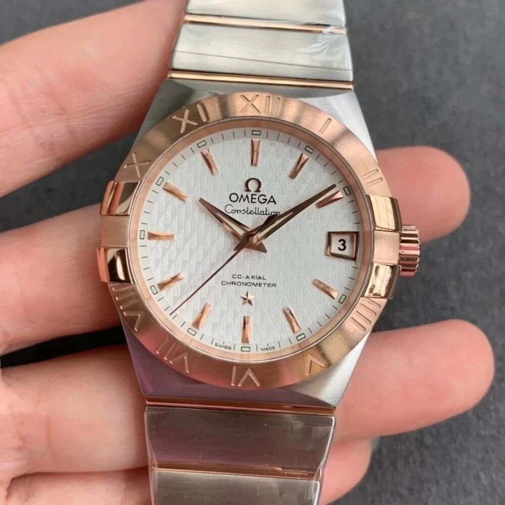 Replica 0me*ga Constellation 123.20.38.21.02.007 1:1 Best Edition VS Factory Silver Dial