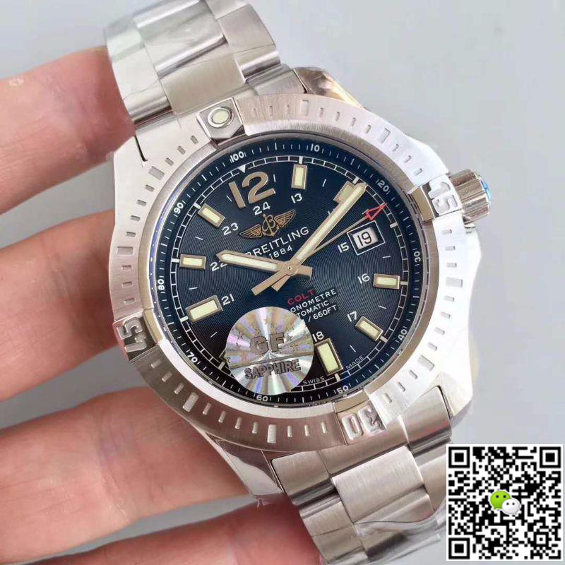 Replica Breitling Colt Automatic A1738811-BD44-173A GF Factory 1:1 Best Edition Swiss ETA2824-2