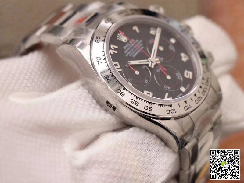 R01ex Daytona Replica Cosmograph 116509-78599 1:1 Best Edition Noob Factory Black Dial Swiss ETA4130