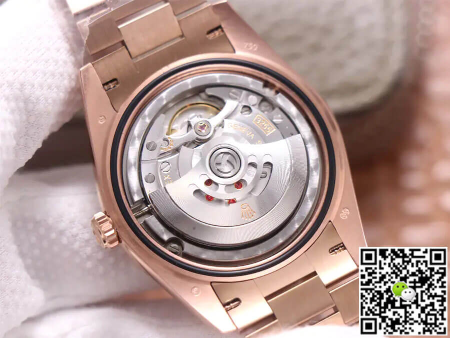 Replica R01ex Day Date M228345RBR-0010 1:1 Best Edition EW Factory Rose Gold