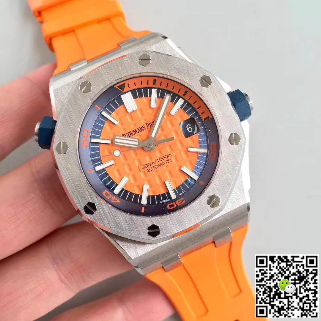 Replica Audemars P1g*et Royal Oak Offshore Diver 15710ST.OO.A070CA.01 JF Factory 1:1 Best Edition Swiss ETA3120