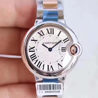 Replica Ballon Bleu De Ca*t1er W6920084 V6 Factory 1:1 Best Edition Swiss Ronda Quartz White Dial