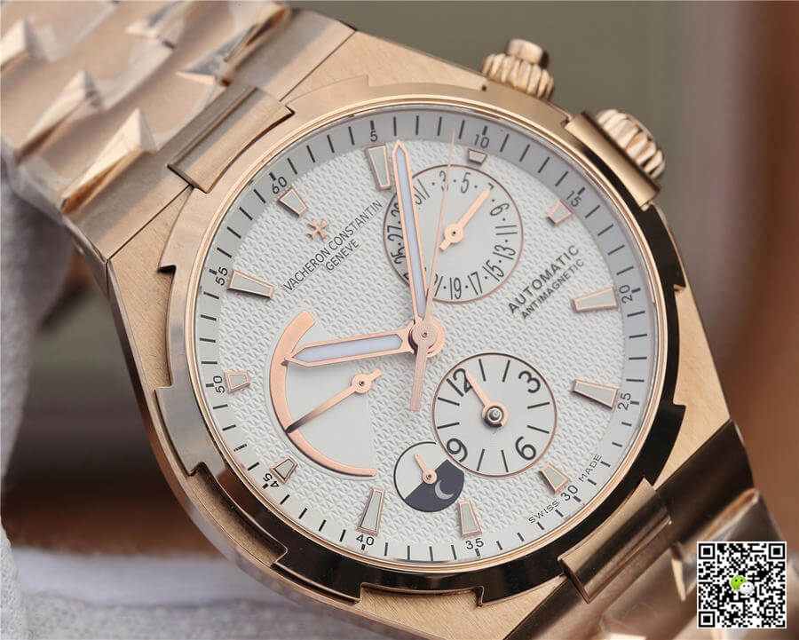 Replica Vacheron C0nstan1n Overseas 47450/B01R-9404 1:1 Best Edition TWA Factory White Dial
