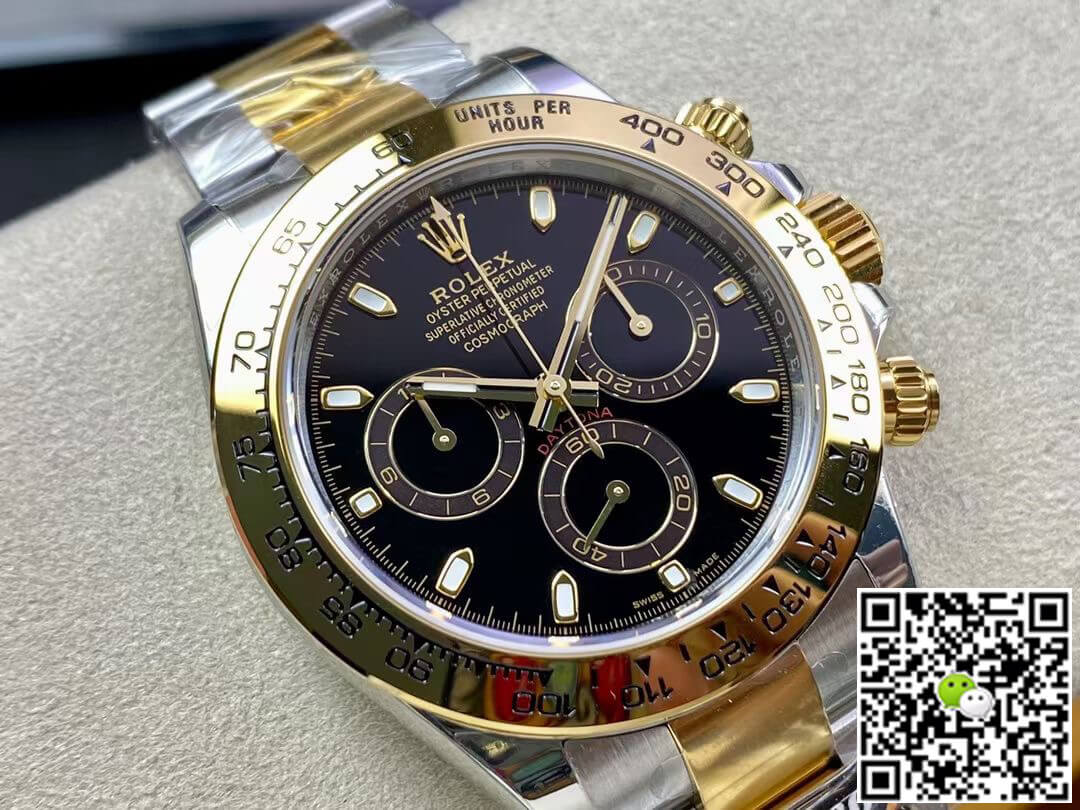 Replica R01ex Daytona M116503-0004 1:1 Best Edition BT Factory Black Dial