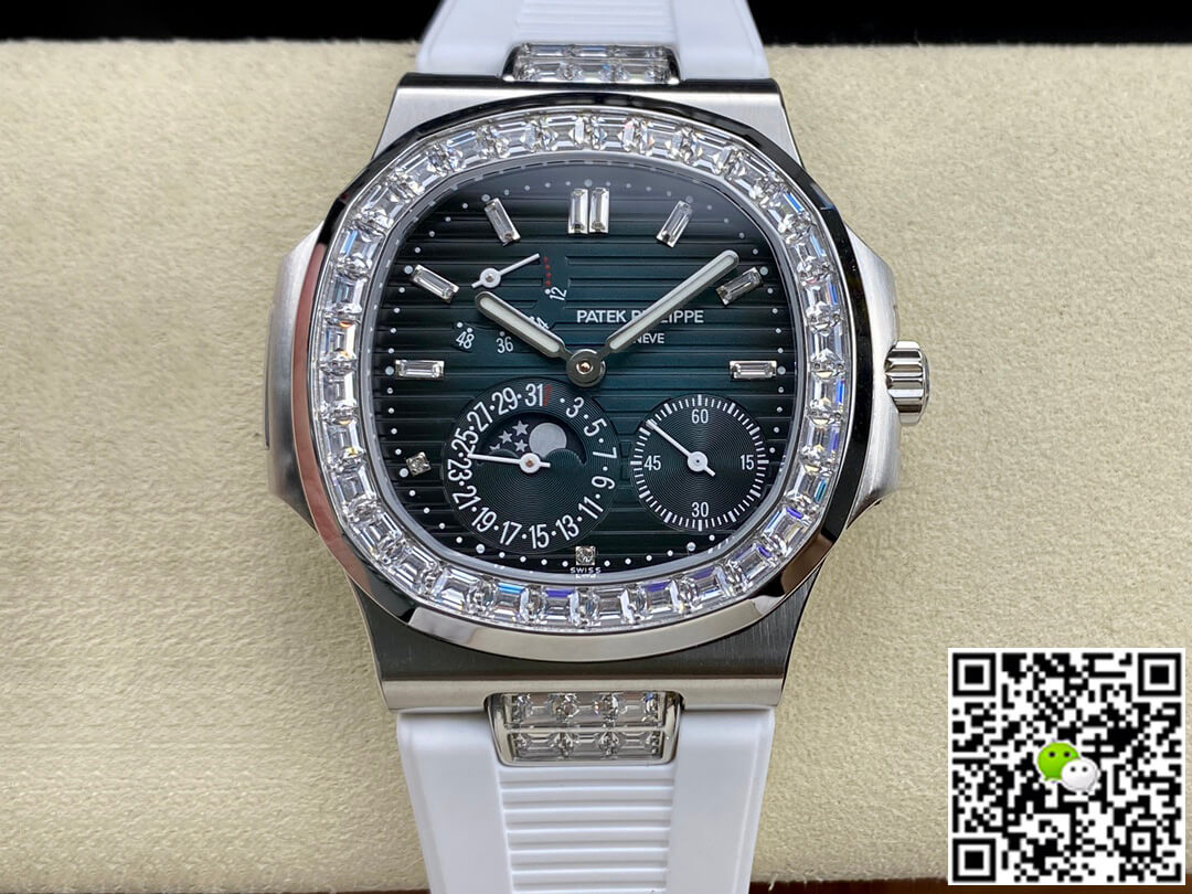 Replica Pat*k Phi1i*pe Nautilus 5712GR 1:1 Best Edition GR Factory Rubber Strap