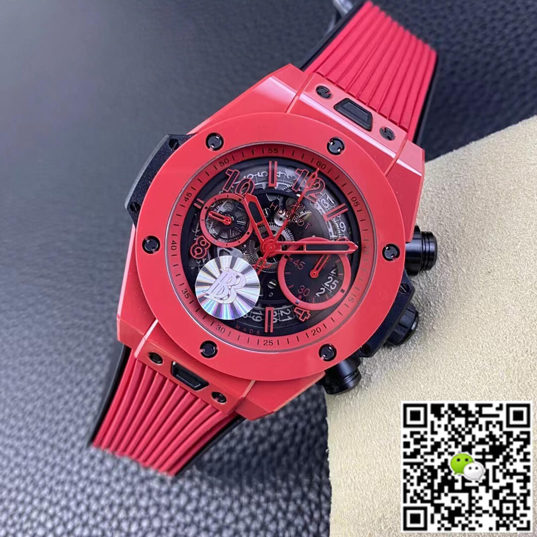 Replica Hublot BIG BANG Unico 411.CF.8513.RX 1:1 Best Edition BB Factory Red Ceramics