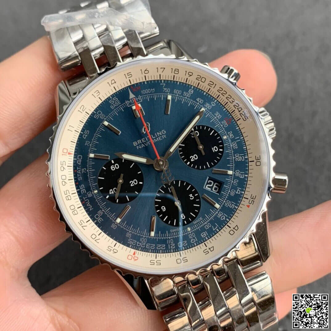 Replica Breitling Navitimer 1 B01 AB0121211C1A1 1:1 Best Edition GF Factory Stainless Steel
